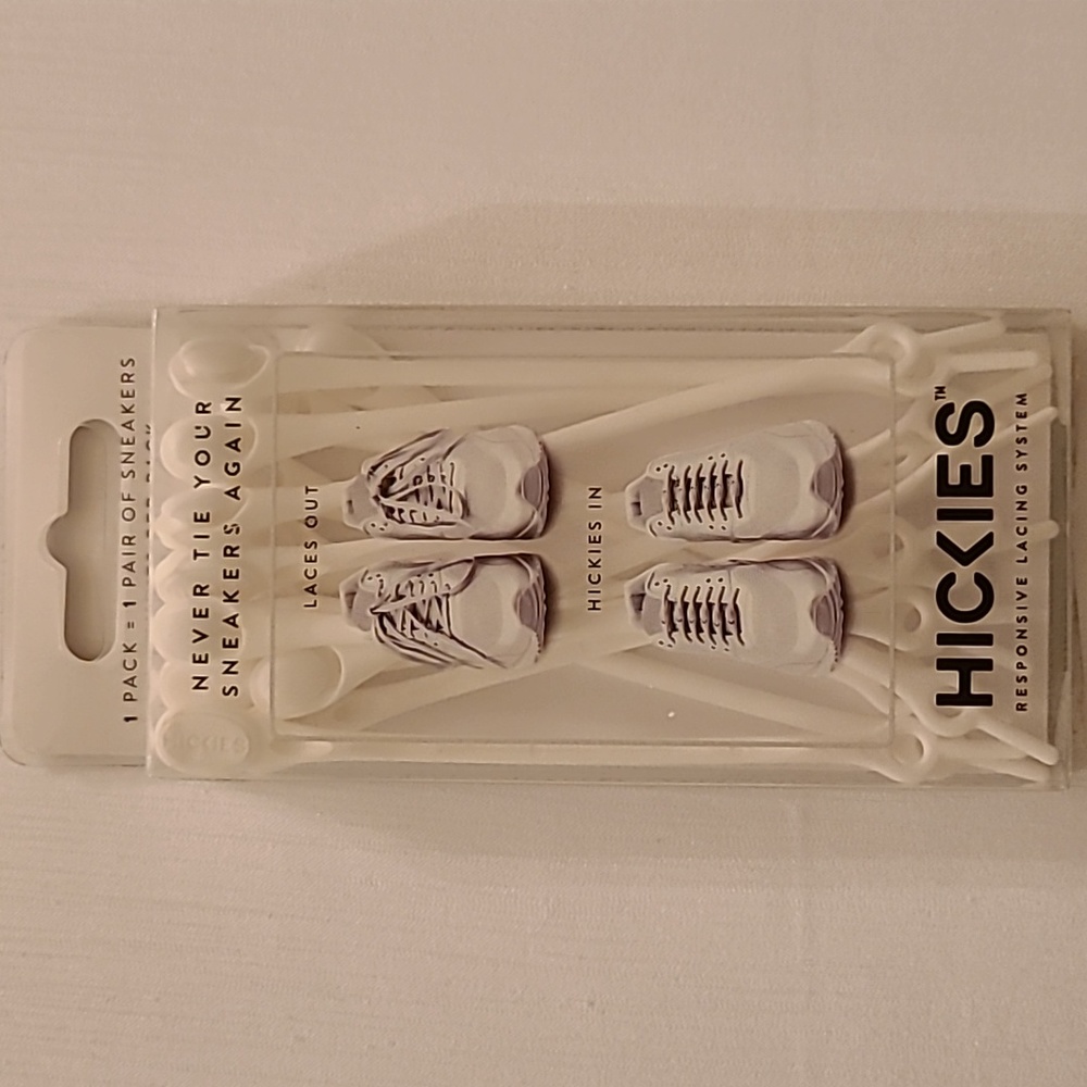 NWT Hickies Laces - White